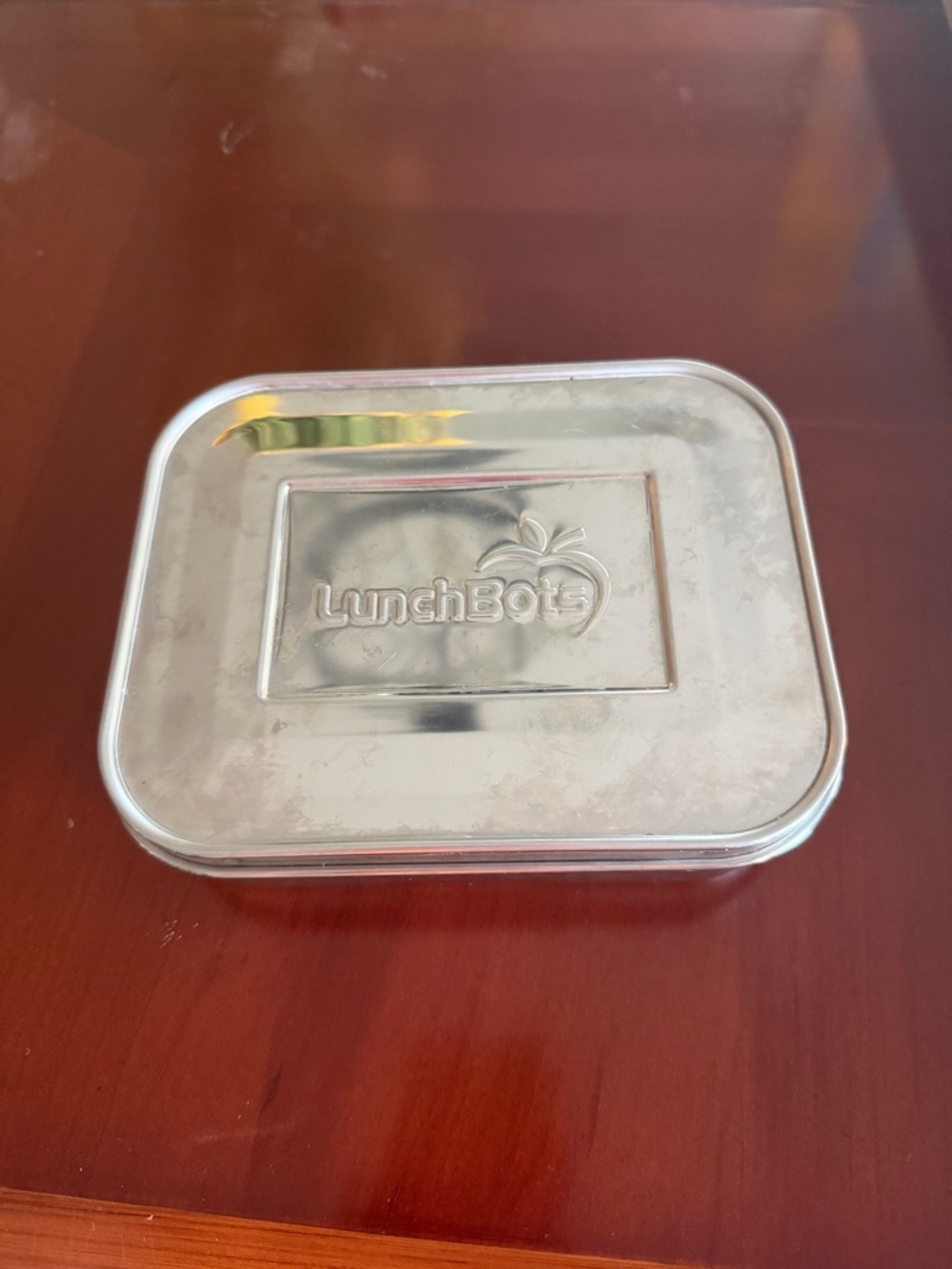 LunchBots Stainless Steel Lunch Box - Silver